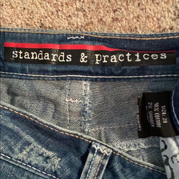 EUC Standards & Practices Jean Shorts Size 28 - Picture 3 of 3